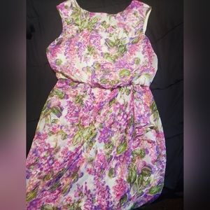 London times • womens dress • floral • size 10